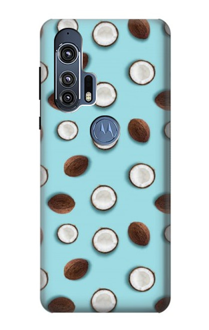 W3860 Coconut Dot Pattern Hülle Schutzhülle Taschen und Leder Flip für Motorola Edge+