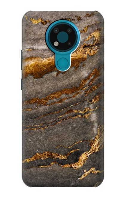 W3886 Gray Marble Rock Hülle Schutzhülle Taschen und Leder Flip für Nokia 3.4