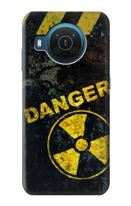 W3891 Nuclear Hazard Danger Hülle Schutzhülle Taschen und Leder Flip für Nokia X20