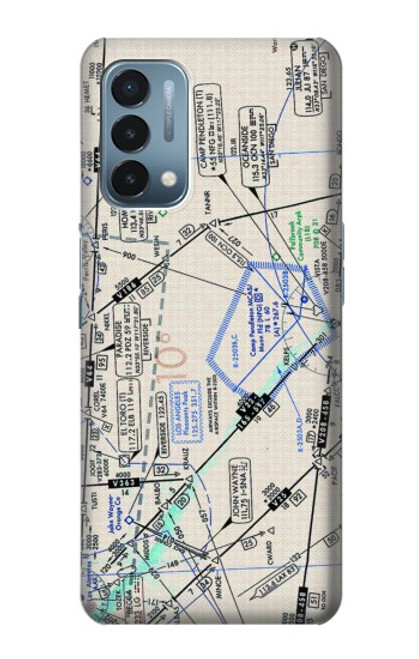 W3882 Flying Enroute Chart Hülle Schutzhülle Taschen und Leder Flip für OnePlus Nord N200 5G