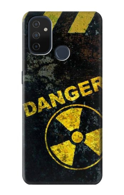 W3891 Nuclear Hazard Danger Hülle Schutzhülle Taschen und Leder Flip für OnePlus Nord N100
