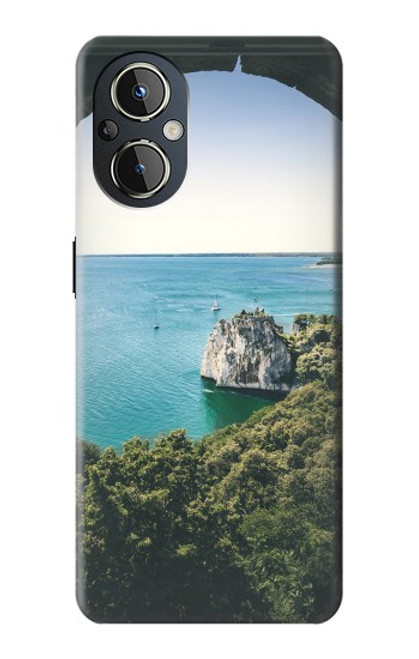 W3865 Europe Duino Beach Italy Hülle Schutzhülle Taschen und Leder Flip für OnePlus Nord N20 5G