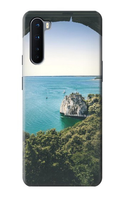 W3865 Europe Duino Beach Italy Hülle Schutzhülle Taschen und Leder Flip für OnePlus Nord