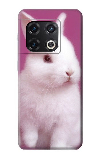 W3870 Cute Baby Bunny Hülle Schutzhülle Taschen und Leder Flip für OnePlus 10 Pro