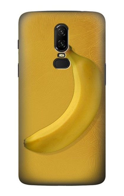 W3872 Banana Hülle Schutzhülle Taschen und Leder Flip für OnePlus 6