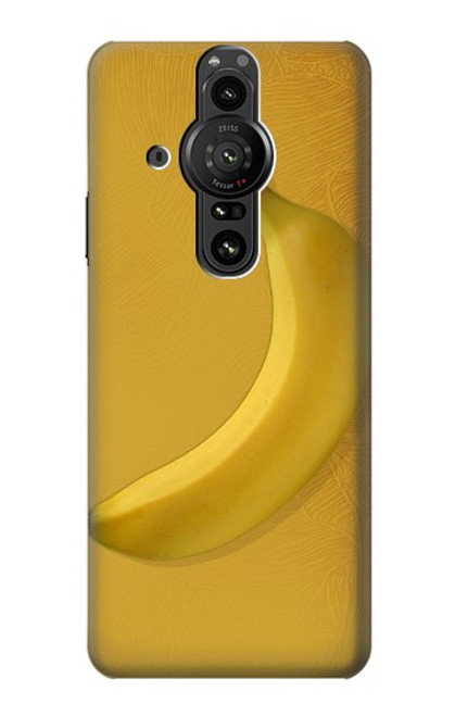 W3872 Banana Hülle Schutzhülle Taschen und Leder Flip für Sony Xperia Pro-I