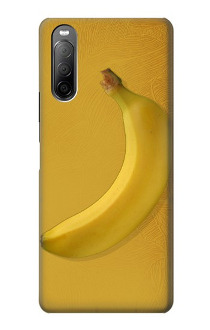 W3872 Banana Hülle Schutzhülle Taschen und Leder Flip für Sony Xperia 10 II