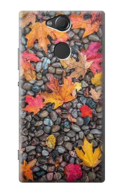 W3889 Maple Leaf Hülle Schutzhülle Taschen und Leder Flip für Sony Xperia XA2