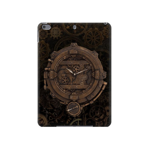 W3902 Steampunk Clock Gear Tablet Hülle Schutzhülle Taschen für iPad Pro 10.5, iPad Air (2019, 3rd)