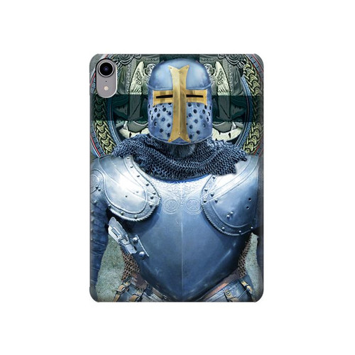 W3864 Medieval Templar Heavy Armor Knight Tablet Hülle Schutzhülle Taschen für iPad mini 6, iPad mini (2021)