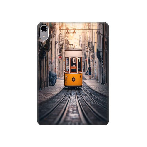 W3867 Trams in Lisbon Tablet Hülle Schutzhülle Taschen für iPad mini 6, iPad mini (2021)