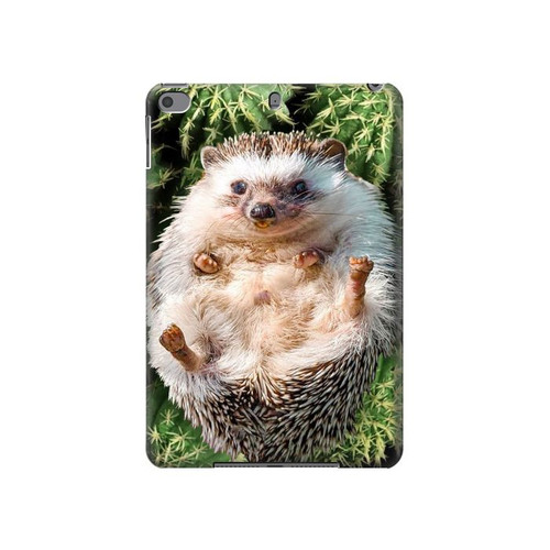 W3863 Pygmy Hedgehog Dwarf Hedgehog Paint Tablet Hülle Schutzhülle Taschen für iPad mini 4, iPad mini 5, iPad mini 5 (2019)