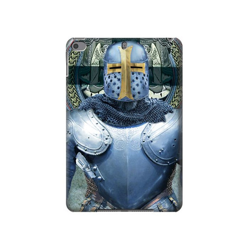 W3864 Medieval Templar Heavy Armor Knight Tablet Hülle Schutzhülle Taschen für iPad mini 4, iPad mini 5, iPad mini 5 (2019)