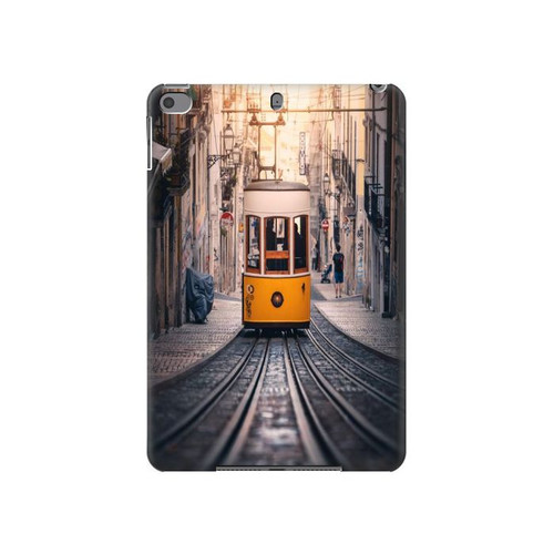 W3867 Trams in Lisbon Tablet Hülle Schutzhülle Taschen für iPad mini 4, iPad mini 5, iPad mini 5 (2019)
