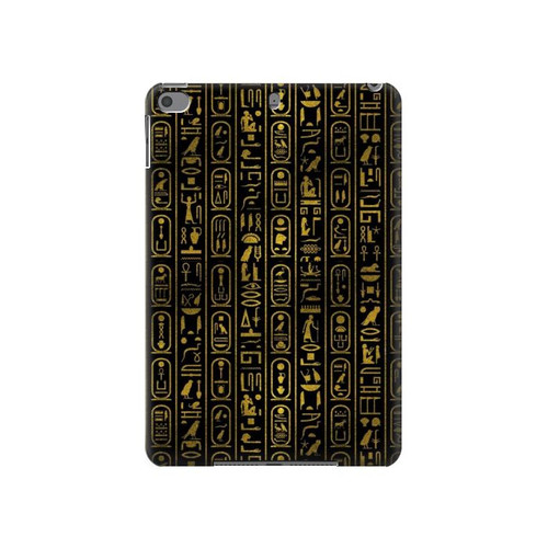 W3869 Ancient Egyptian Hieroglyphic Tablet Hülle Schutzhülle Taschen für iPad mini 4, iPad mini 5, iPad mini 5 (2019)