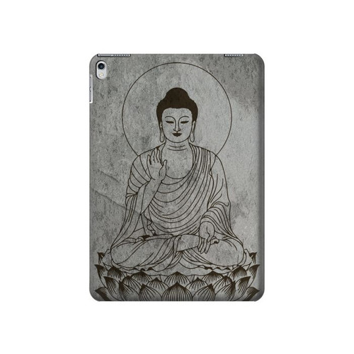 W3873 Buddha Line Art Tablet Hülle Schutzhülle Taschen für iPad Air 2, iPad 9.7 (2017,2018), iPad 6, iPad 5
