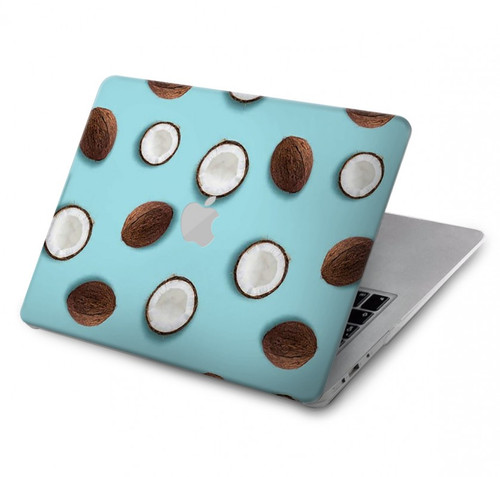W3860 Coconut Dot Pattern Hülle Schutzhülle Taschen für MacBook Air 13″ (2022,2024) - A2681, A3113