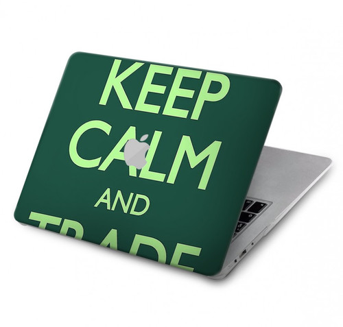 W3862 Keep Calm and Trade On Hülle Schutzhülle Taschen für MacBook Air 13″ - A1369, A1466