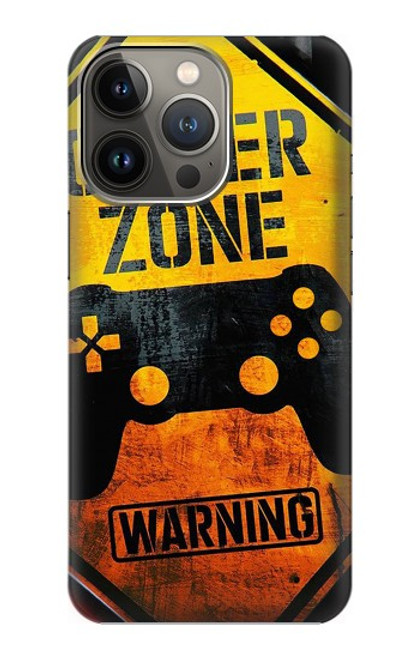 W3690 Gamer Zone Hülle Schutzhülle Taschen und Leder Flip für iPhone 14 Pro
