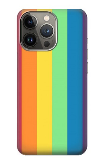 W3699 LGBT Pride Hülle Schutzhülle Taschen und Leder Flip für iPhone 14 Pro