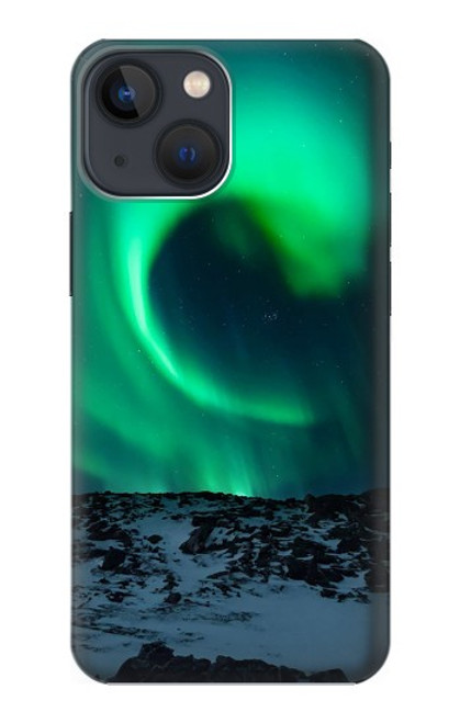 W3667 Aurora Northern Light Hülle Schutzhülle Taschen und Leder Flip für iPhone 14 Plus