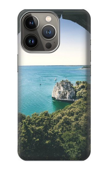 W3865 Europe Duino Beach Italy Hülle Schutzhülle Taschen und Leder Flip für iPhone 14 Pro Max