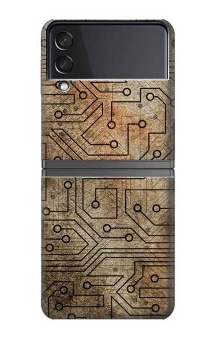 W3812 PCB Print Design Hülle Schutzhülle Taschen Flip für Samsung Galaxy Z Flip 4