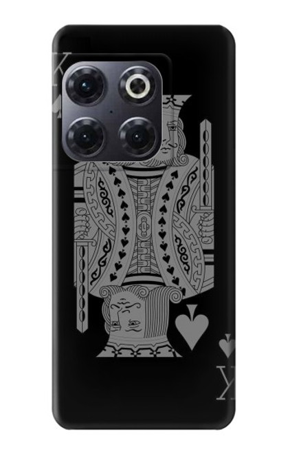 W3520 Black King Spade Hülle Schutzhülle Taschen und Leder Flip für OnePlus 10T