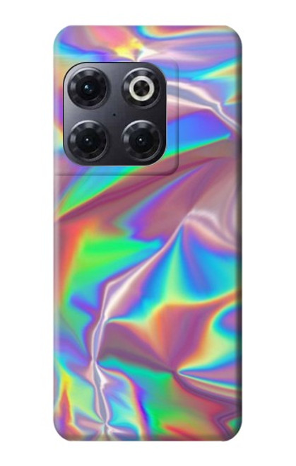 W3597 Holographic Photo Printed Hülle Schutzhülle Taschen und Leder Flip für OnePlus 10T