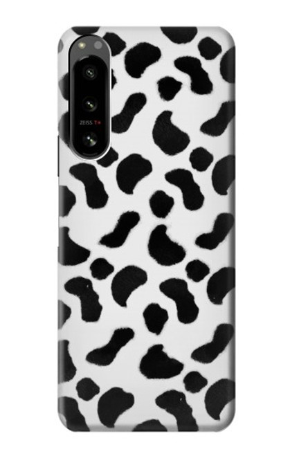 W2728 Dalmatians Texture Hülle Schutzhülle Taschen und Leder Flip für Sony Xperia 5 IV