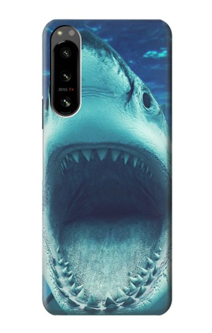 W3548 Tiger Shark Hülle Schutzhülle Taschen und Leder Flip für Sony Xperia 5 IV