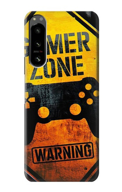 W3690 Gamer Zone Hülle Schutzhülle Taschen und Leder Flip für Sony Xperia 5 IV