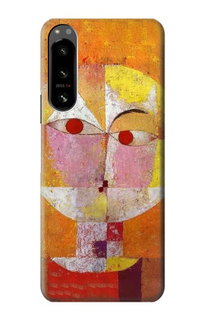 W3811 Paul Klee Senecio Man Head Hülle Schutzhülle Taschen und Leder Flip für Sony Xperia 5 IV