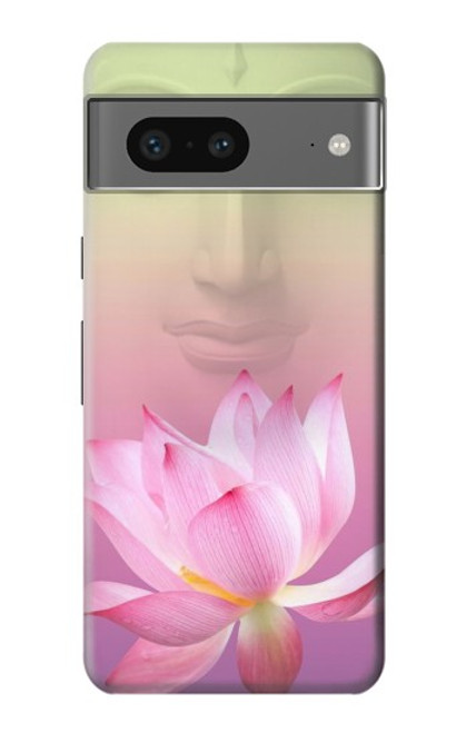 W3511 Lotus flower Buddhism Hülle Schutzhülle Taschen und Leder Flip für Google Pixel 7