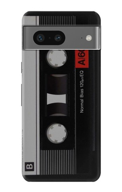 W3516 Vintage Cassette Tape Hülle Schutzhülle Taschen und Leder Flip für Google Pixel 7