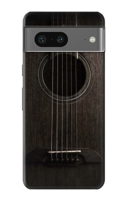 W3834 Old Woods Black Guitar Hülle Schutzhülle Taschen und Leder Flip für Google Pixel 7