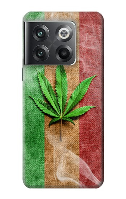 W2109 Smoke Reggae Rasta Flag Hülle Schutzhülle Taschen und Leder Flip für OnePlus Ace Pro