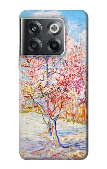 W2450 Van Gogh Peach Tree Blossom Hülle Schutzhülle Taschen und Leder Flip für OnePlus Ace Pro
