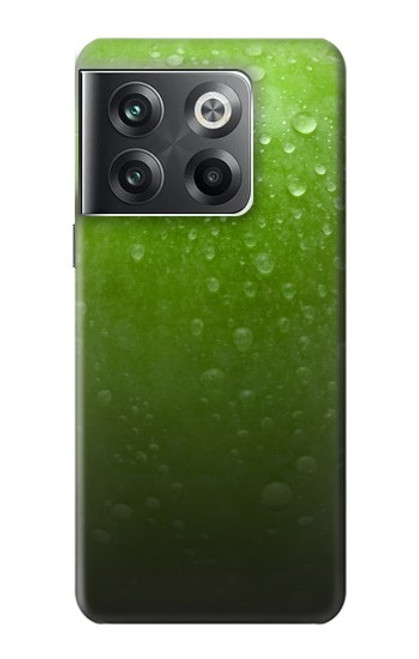 W2475 Green Apple Texture Seamless Hülle Schutzhülle Taschen und Leder Flip für OnePlus Ace Pro