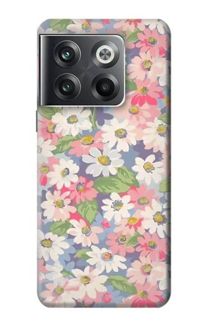 W3688 Floral Flower Art Pattern Hülle Schutzhülle Taschen und Leder Flip für OnePlus Ace Pro