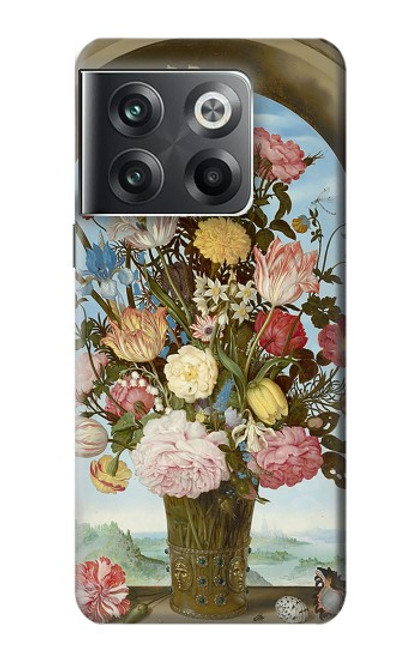 W3749 Vase of Flowers Hülle Schutzhülle Taschen und Leder Flip für OnePlus Ace Pro