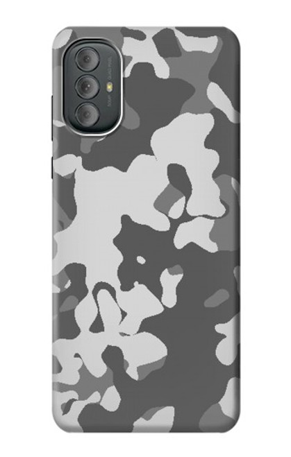 W2186 Gray Camo Camouflage Graphic Printed Hülle Schutzhülle Taschen und Leder Flip für Motorola Moto G Power 2022, G Play 2023