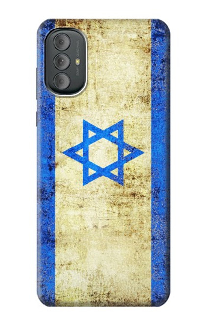 W2614 Israel Old Flag Hülle Schutzhülle Taschen und Leder Flip für Motorola Moto G Power 2022, G Play 2023