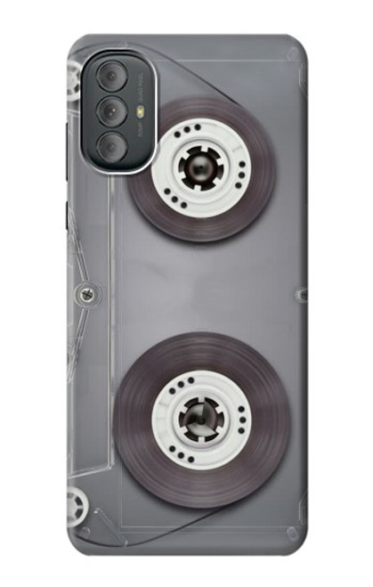 W3159 Cassette Tape Hülle Schutzhülle Taschen und Leder Flip für Motorola Moto G Power 2022, G Play 2023