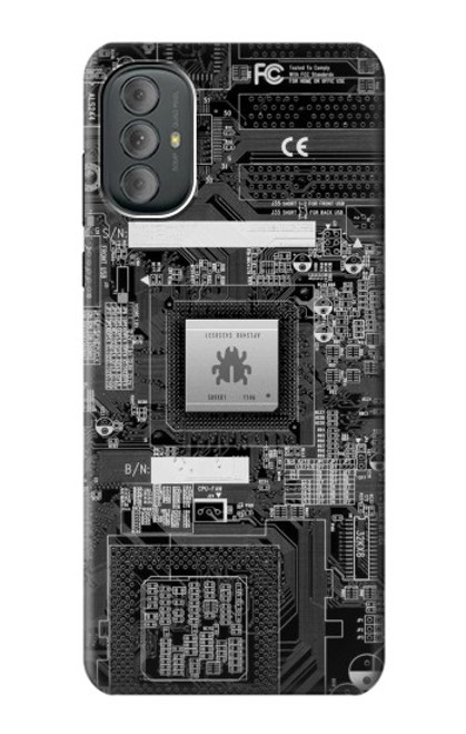 W3434 Bug Circuit Board Graphic Hülle Schutzhülle Taschen und Leder Flip für Motorola Moto G Power 2022, G Play 2023