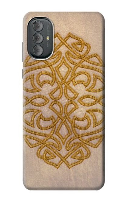 W3796 Celtic Knot Hülle Schutzhülle Taschen und Leder Flip für Motorola Moto G Power 2022, G Play 2023