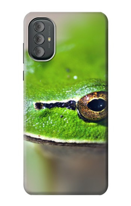 W3845 Green frog Hülle Schutzhülle Taschen und Leder Flip für Motorola Moto G Power 2022, G Play 2023