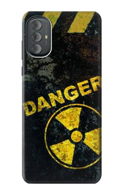 W3891 Nuclear Hazard Danger Hülle Schutzhülle Taschen und Leder Flip für Motorola Moto G Power 2022, G Play 2023