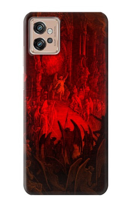 W3583 Paradise Lost Satan Hülle Schutzhülle Taschen und Leder Flip für Motorola Moto G32