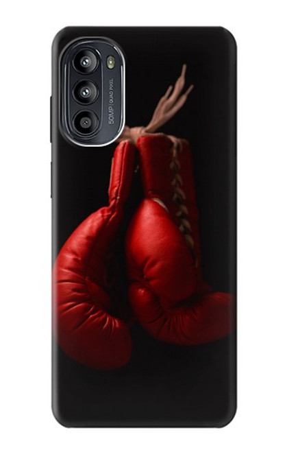 W1253 Boxing Glove Hülle Schutzhülle Taschen und Leder Flip für Motorola Moto G52, G82 5G